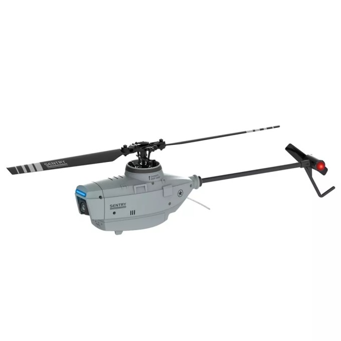 RC vrtuľník AERIUM C127 GPS 720P sivý