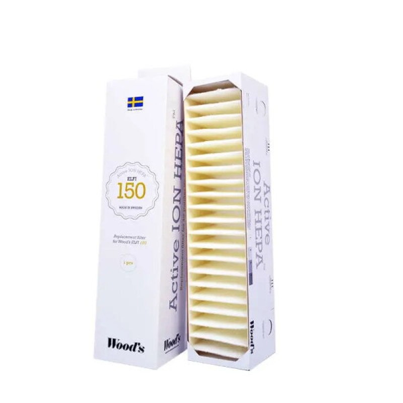 Náhradný aktívny filter ION HEPA pre Woods TALL 155 Náhradný aktívny filter ION HEPA pre Woods TALL 155