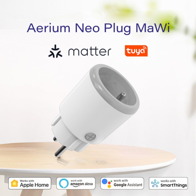 Inteligentná zásuvka AERIUM Neo Plug MaWi Inteligentná zásuvka AERIUM Neo Plug MaWi